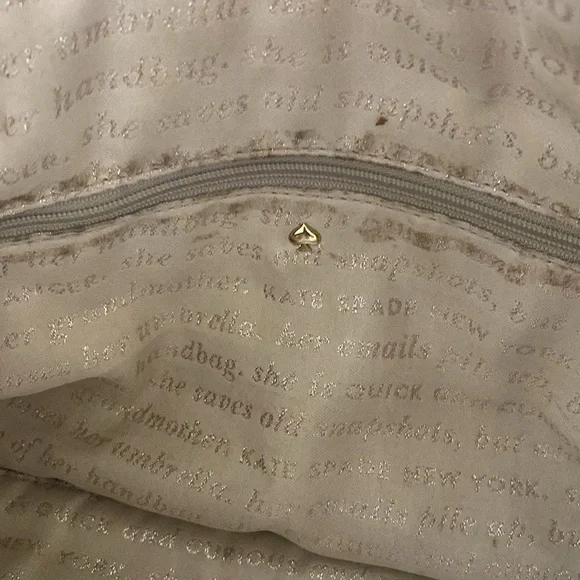 Kate Spade Boston Bag Quilted Tan Lambskin Leather Satchel - Picture 6 of 8